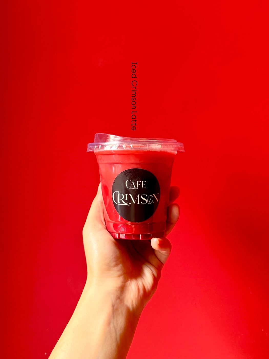 Iced Crimson Latte
